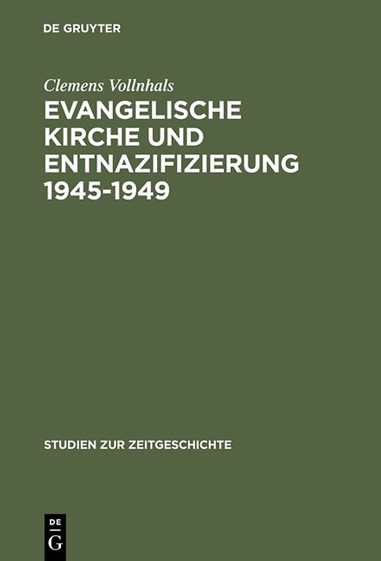 Evangelische Kirche und Entnazifizierung 1945–1949