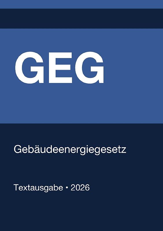 GEG - Gebäudeenergiegesetz (Deutschland) 2026