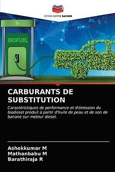 CARBURANTS DE SUBSTITUTION