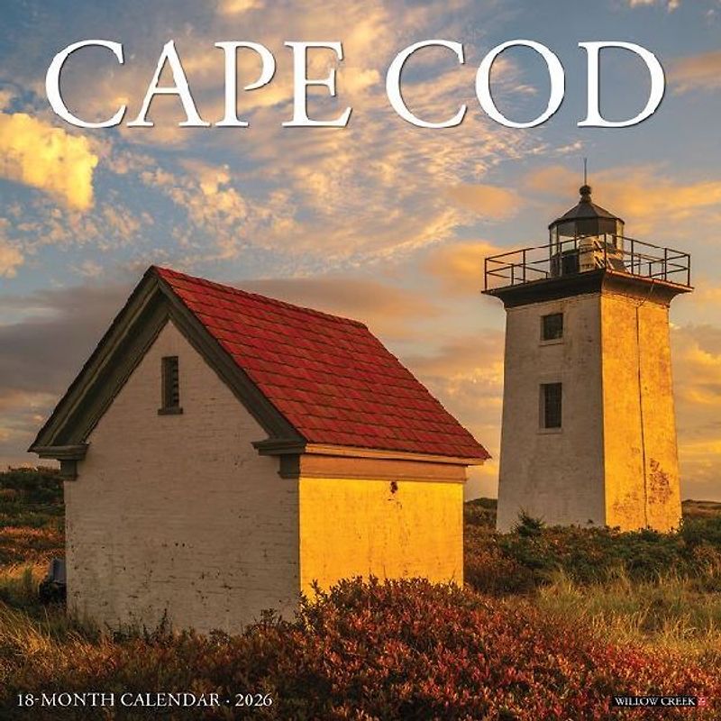 Cape Cod 2026 12 X 12 Wall Calendar