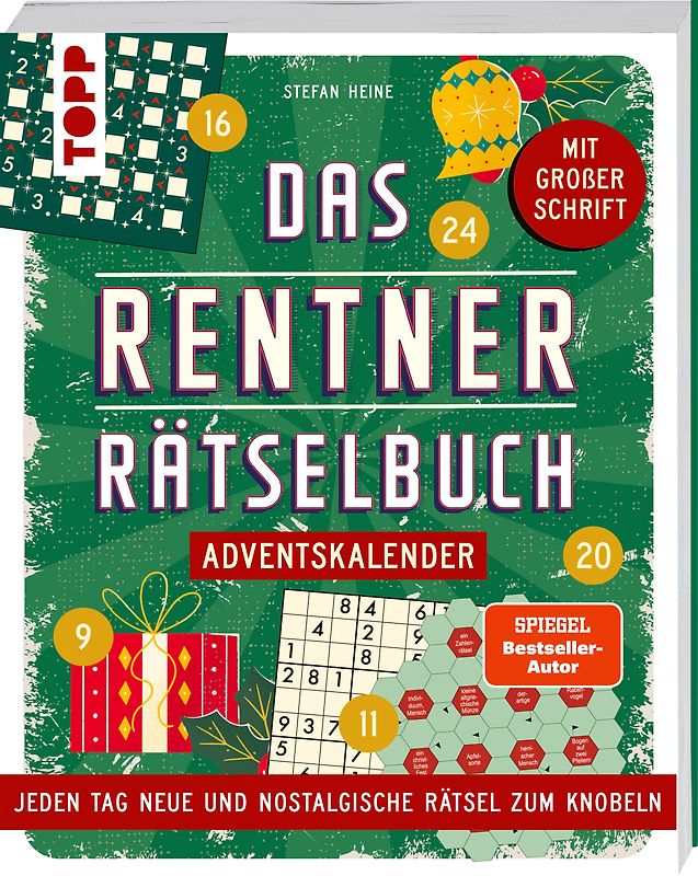 Das Rentner-Rätselbuch – Adventskalender
