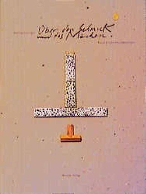 Über den Schmuck und das Machen