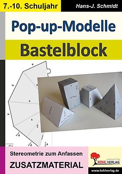 Pop-up-Modelle / Bastelblock
