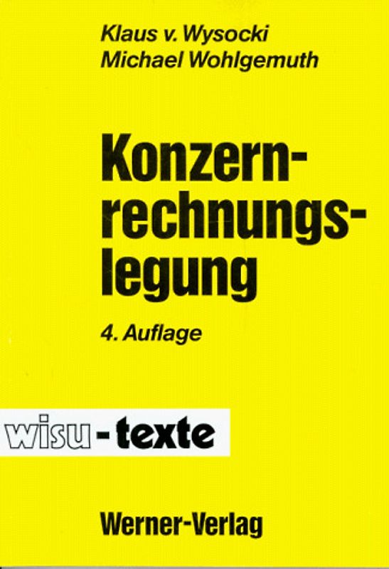 Konzernrechnungslegung