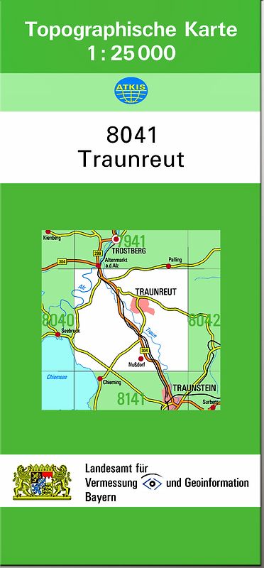TK25 8041 Traunreut