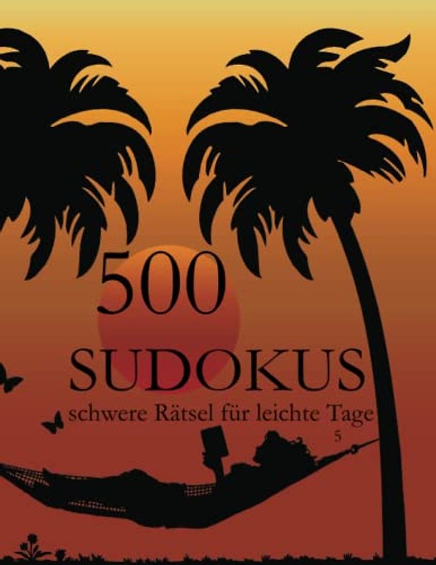 500 Sudokus schwere Rätsel für leichte Tage 5
