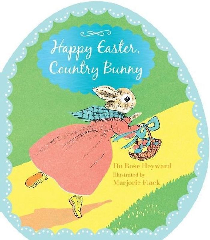 Happy Easter, Country Bunny Shaped