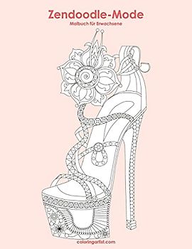 Malbuch mit Zendoodle-Mode für Erwachsene 1