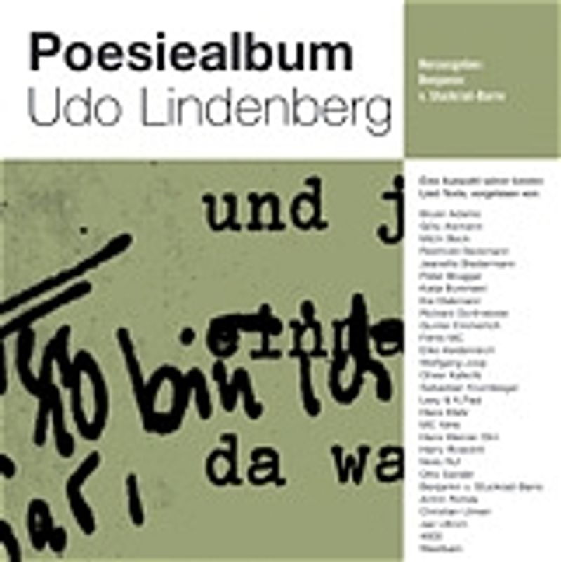 Poesie Album Udo Lindenberg