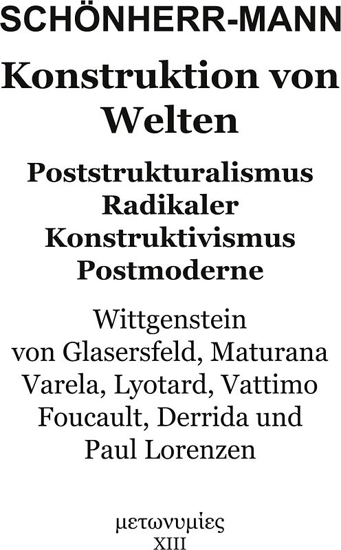 Konstruktion der Welten