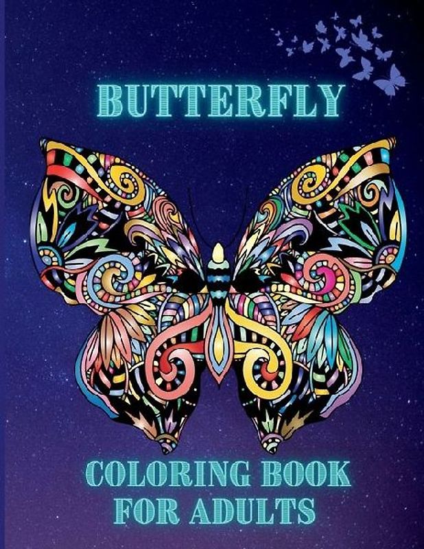 Butterfly Coloring Book For Adults