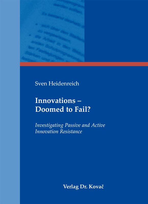 Innovations - Doomed to Fail?