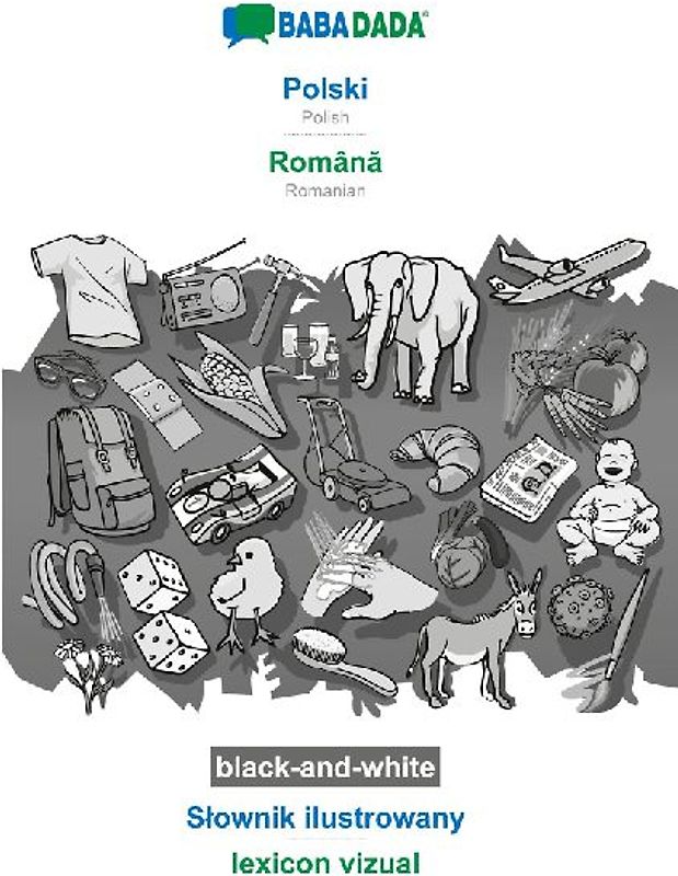Polski - Român¿, S¿ownik ilustrowany, BW