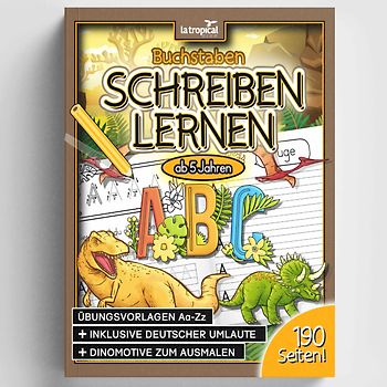 Buchstaben schreiben lernen ab 5 Jahren