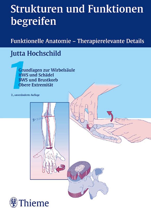 Strukturen und Funktionen begreifen. Funktionelle Anatomie - Therapierelevante Details. Grundlagen zur Wirbelsäule. HWS und Schädel. BWS und Brustkorb. Obere Extremität