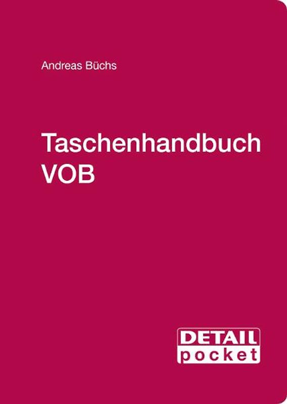 Taschenhandbuch VOB