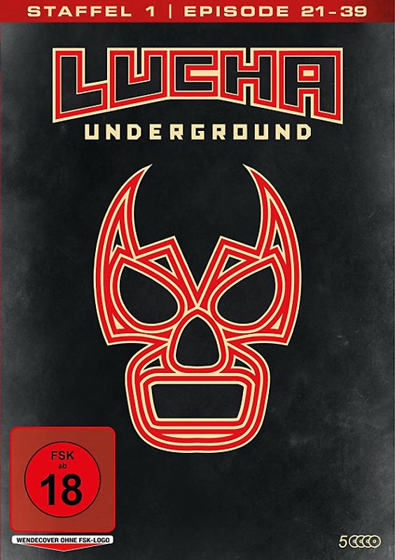 Lucha Underground - Staffel 1, Episode 21-39 [5 DVDs] DVD