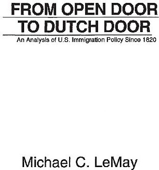 From Open Door to Dutch Door