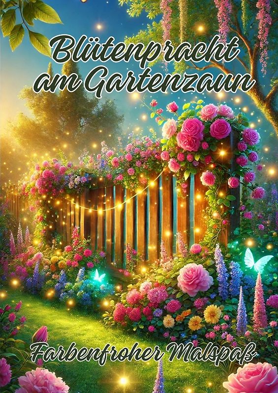 Blütenpracht am Gartenzaun