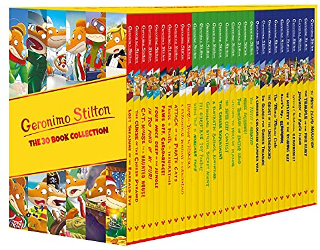 Geronimo Stilton: The 30 Book Collection (Series 1-3)