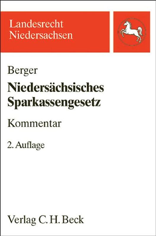 Niedersächsisches Sparkassengesetz. NSpG