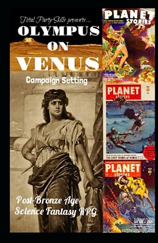 Olympus on Venus: Post-Bronze Age Science Fantasy RPG