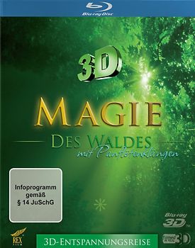 Magie des Waldes - mit Panflötenklängen (3D) 3D Blu-ray Disc