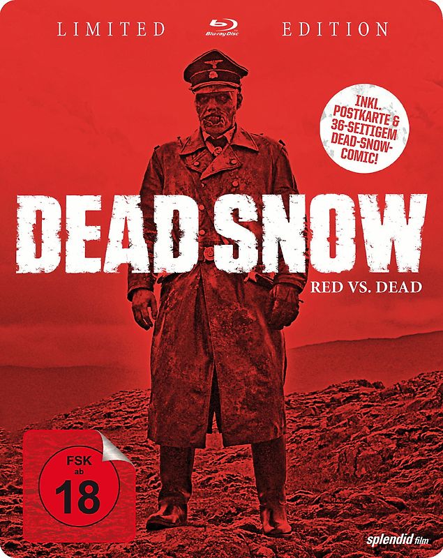 Dead Snow - Red vs. Dead [Limited Edition, Steelbook inkl. Postkarte & Comic] Blu-ray Disc