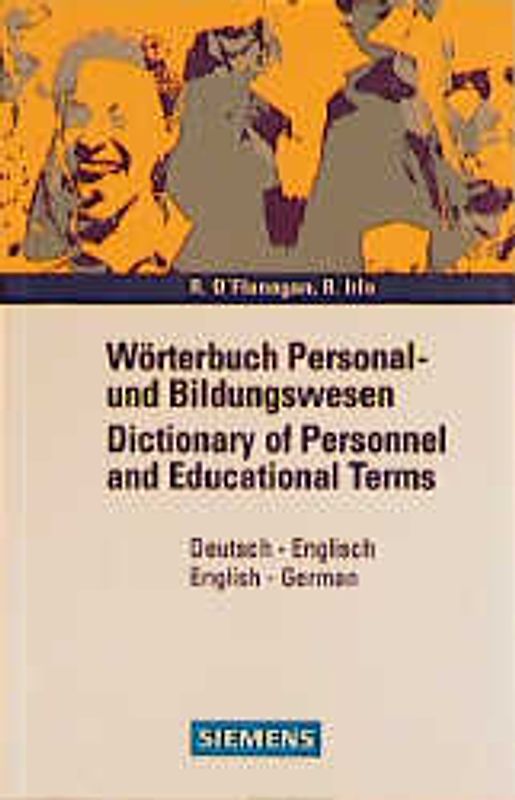 Wörterbuch Personal- und Bildungswesen /Dictionary of Personnel and Educational Terms
