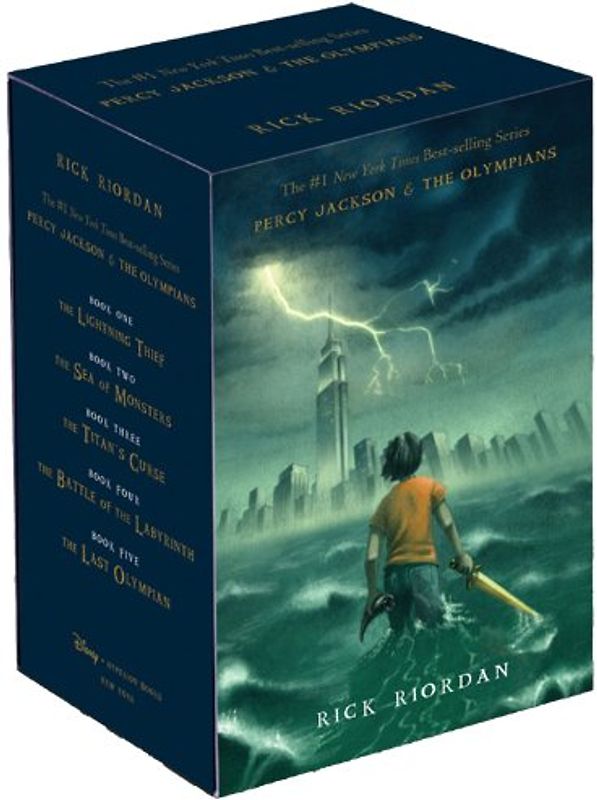 Percy Jackson and the Olympians Hardcover Boxed Set (Percy Jackson & the Olympians) - Rick Riordan