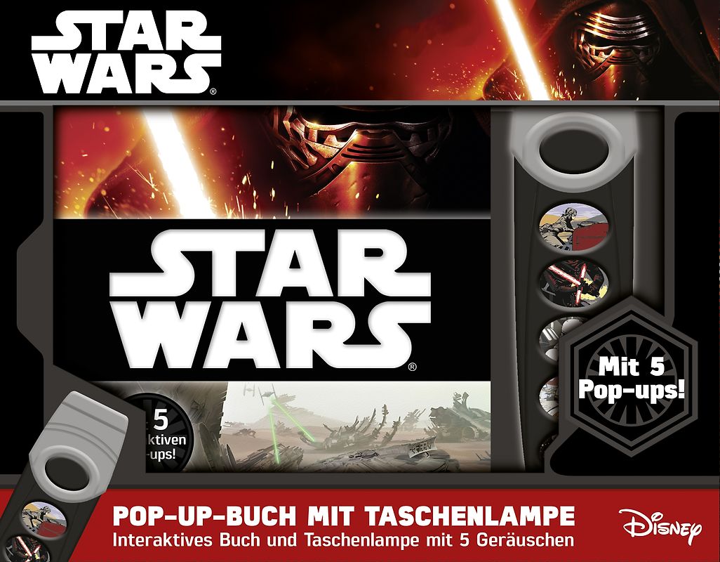 Star Wars: Das Erwachen der Macht - Pop-up-Buch mit Taschenlampe -Buch zum Film