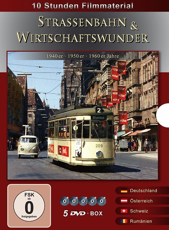 Strassenbahn & Wirtschaftswunder ( 5 DVD BOX ) DVD