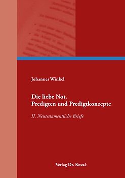 Die liebe Not. Predigten und Predigtkonzepte