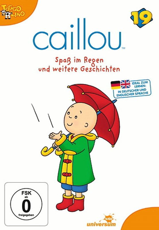 Caillou 19 - Spaß im Regen und weitere Geschichten DVD