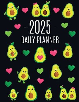 Avocado Daily Planner 2025