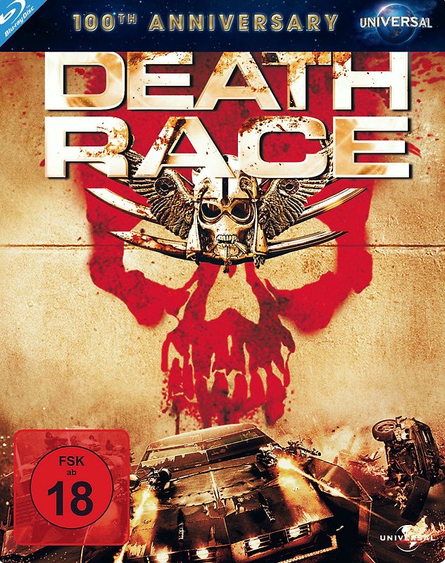 Death Race [100th Anniversary Universal Edition, Steelbook] Blu-ray Disc