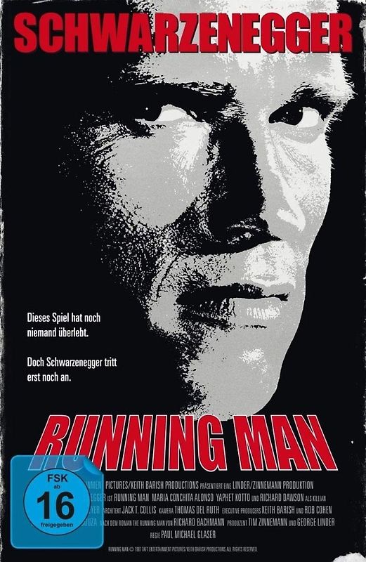Running Man [Limited Retro-Edition im VHS-Design, 2 Discs] Blu-ray Disc