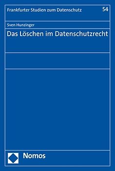 Das Löschen im Datenschutzrecht