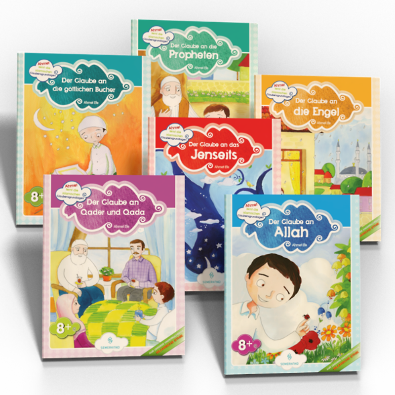 Ahmet lernt die Islamischen Glaubensgrundsätze 6 Bücher Set