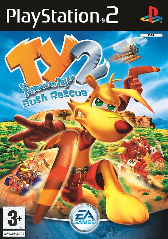 TY The Tasmanian Tiger 2 PlayStation 2