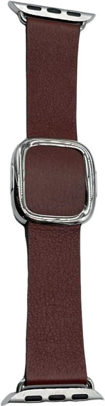 Apple Watch 38/40/41 mm Bracelet en cuir moderne Large marron