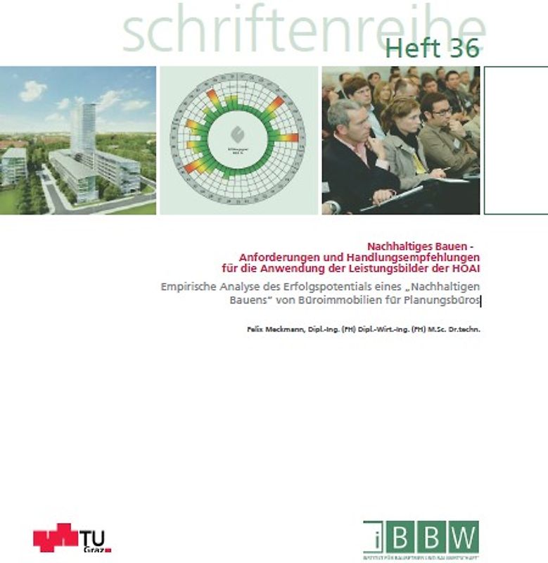 Nachhaltiges Bauen - Anforderungen und Handlungsempfehlungen für die Anwendung der Leistungsbilder der HOAI