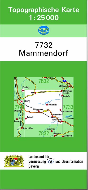 TK25 7732 Mammendorf