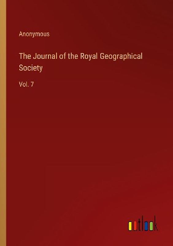 The Journal of the Royal Geographical Society