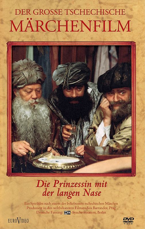 Die Prinzessin mit der langen Nase DVD