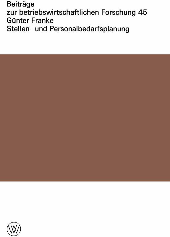 Stellen- und Personalbedarfsplanung