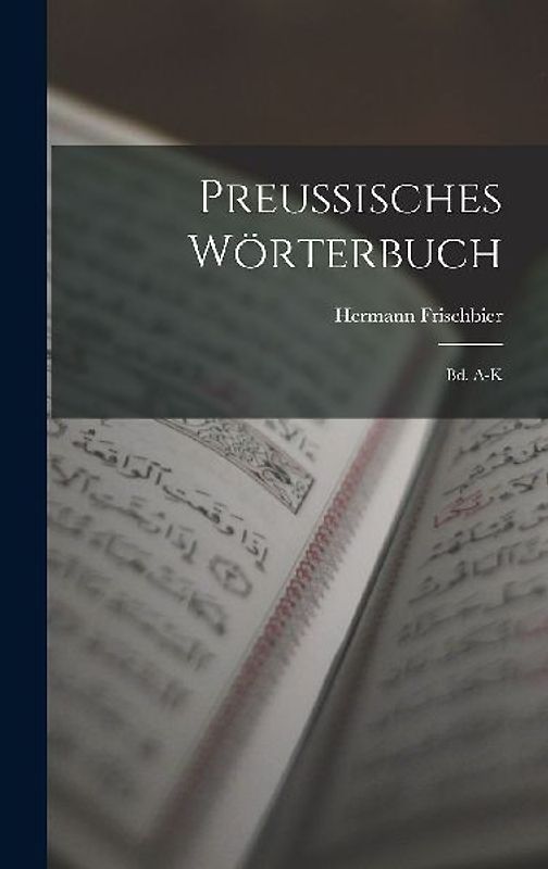 Preussisches Wörterbuch