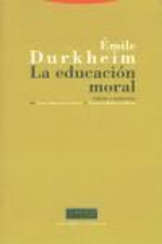 La educación moral