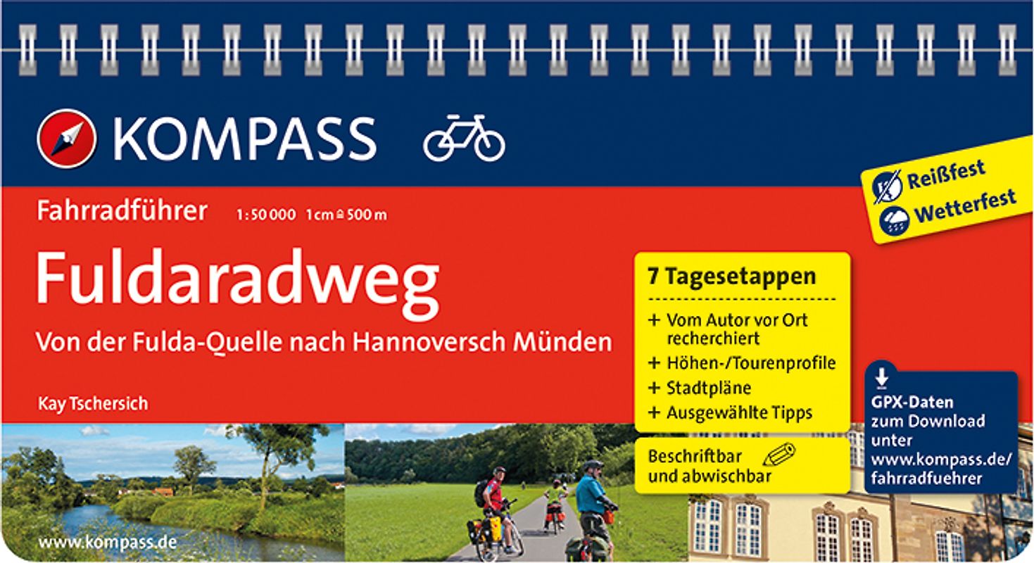 Fuldaradweg, Von der Fulda-Quelle nach Hannoversch Münden