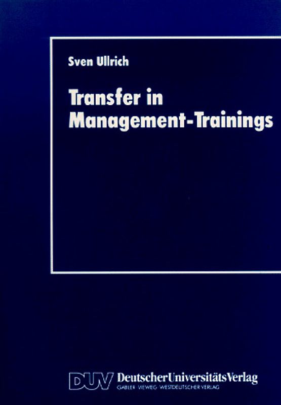 Transfer in Management-Trainings